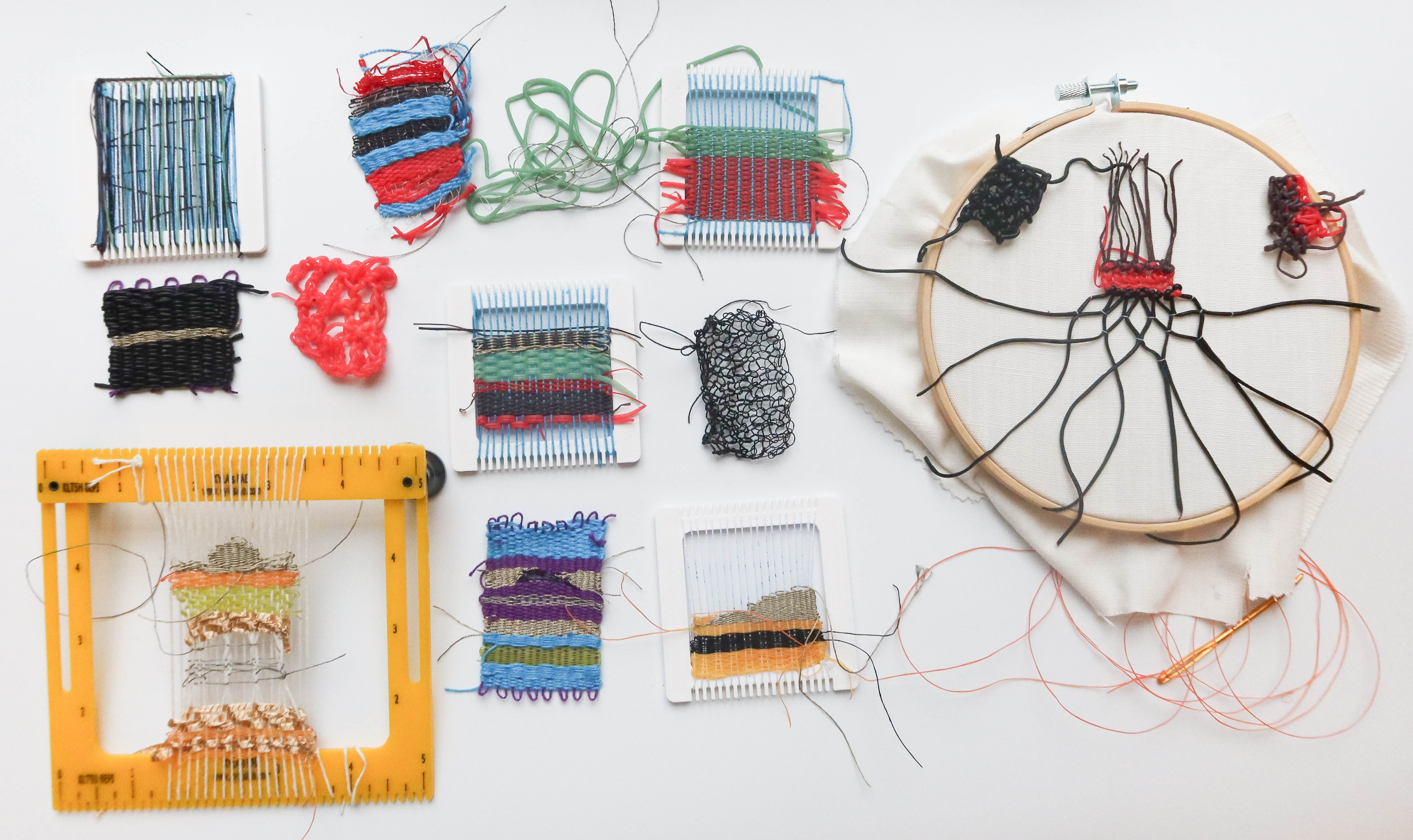 Swatches created from our community-engaging workshop